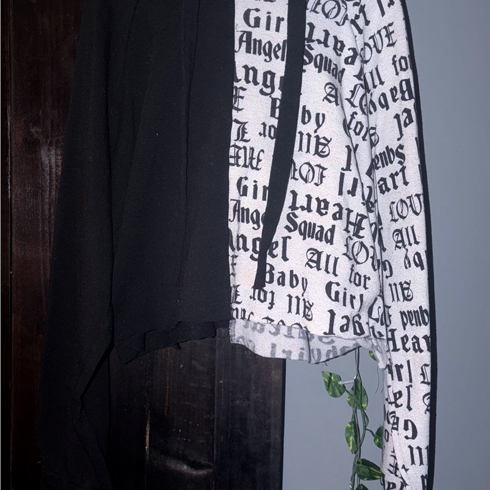 Almost Famous Black and White Jacket